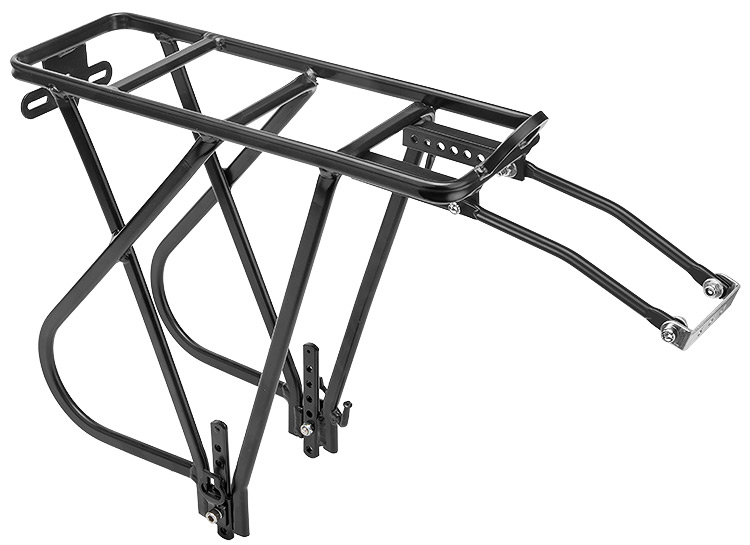 Багажник 24"-28" BLF-H16 регулируемый алюминиевый чёрный 10051