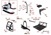 Кузовные элементы мотобуксировщика IRBIS МУХТАР-15 (2018 г.) (часть 3)