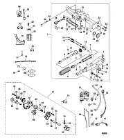 Набор переоборудования ручки румпеля, электрический - 8M0051064 4-Х ТАКТНОГО ПЛМ MERCURY 9.9 Серийный номер от 0P325500 и выше