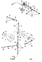 Топливный насос (электрический) 2-Х ТАКТНОГО ПЛМ MERCURY 60 Серийный номер от 0P017000 до 0P325499