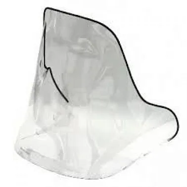 Стекло ветровое для снегохода Polaris Widetrak (высота 53см, толщина 2мм, ПЭТг)