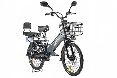 Велогибрид GREEN CITY e-ALFA GL черный